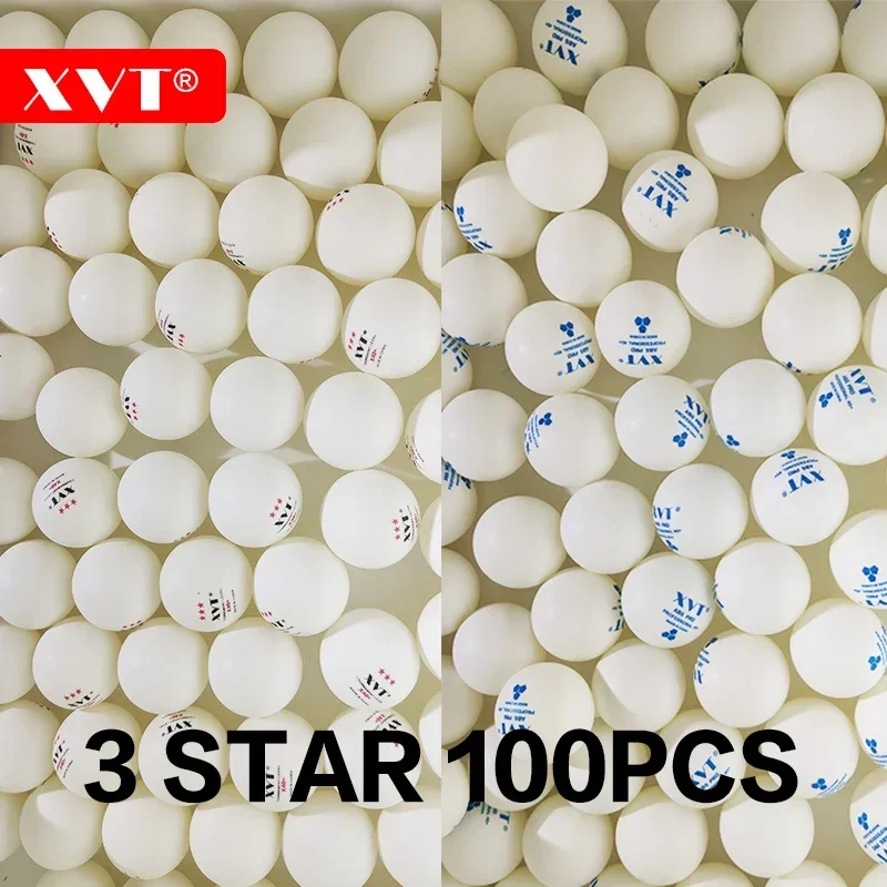 XVT 3 Estrelas ABS40 + Bola de tênis de mesa costurada Torneio Nível bola de pingue-pongue 100 unidades/saco