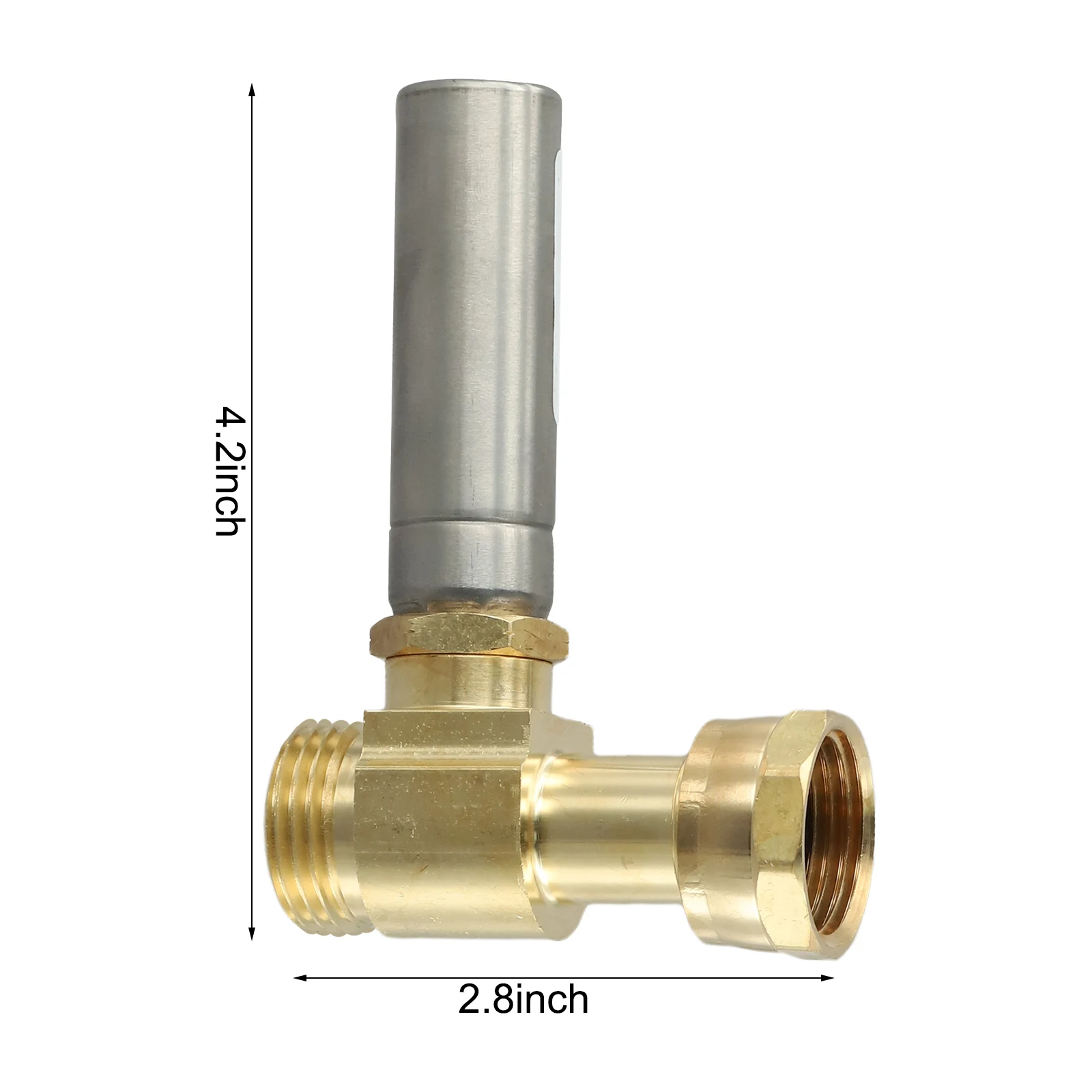 Stainless Steel Washing Machine Water Hammer Arrester 3/4