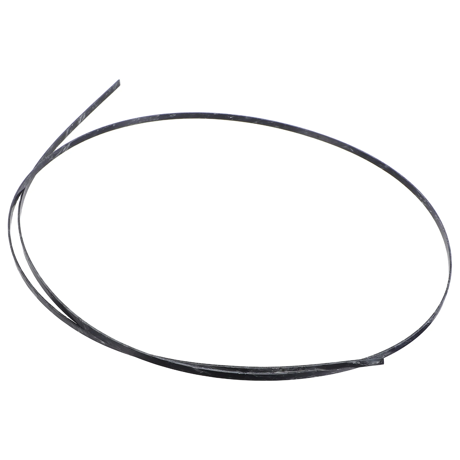 

Plastic Guitar Edging Strip 1650x6x15mm Black Binding Inlay Parts for Acoustic Electric DIY Bass Protection