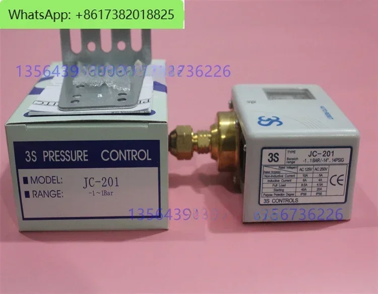 3S JC-245 JC-230 JC-220 JC-215 JC-210 JC-206 3S Pressure Switch