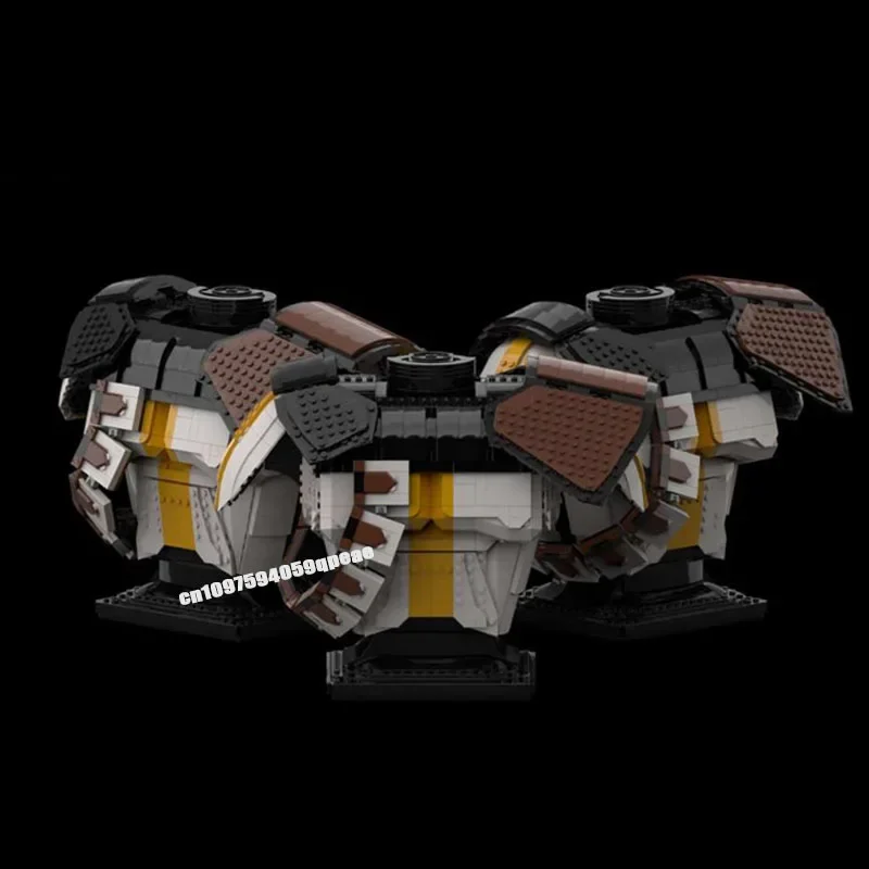 2786 Stuks Nieuwe Beroemde Ster Battle Film Moc Commander Buste Helm Model Custom Puzzel Diy Creatieve Ideeën Kinderen Speelgoed Verjaardagscadeautjes