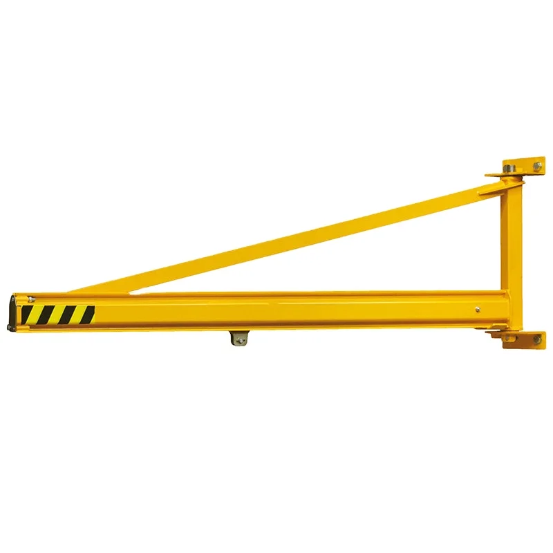 Portable wall-mounted bracket mini jib crane electric hoist for lifting construction and decoration materials