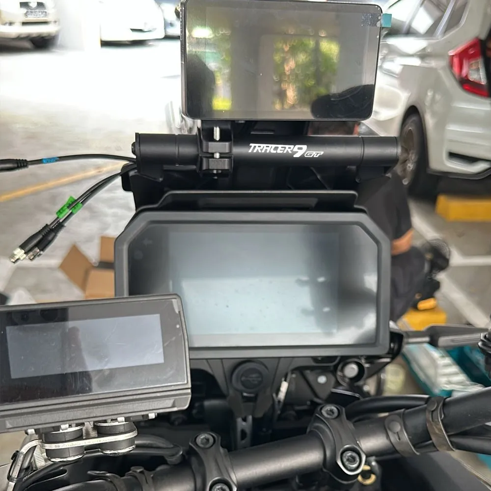 

2025 2026 For Yamaha Tracer 9 GT+ Phone GPS Navigation Mount Bracket Support Holder Extension Stand Tracer 9 GT+ Plus 2023-2026