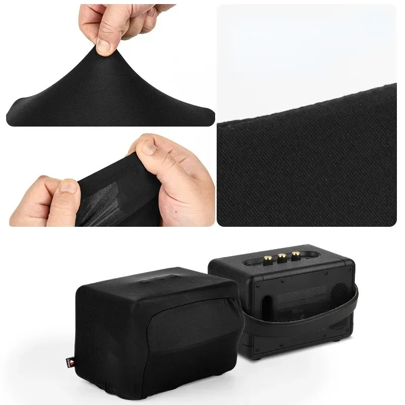 Lycra Dust Cover Protective Case High Elasticity Speaker Cover with Elastic Band Protective Dust Case for Marshall Kilburn II