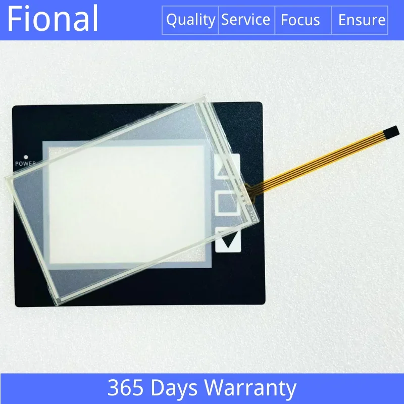 Touch Screen Panel Glass Digitizer For NP3-MQ000 NP3-MQ000B Touch With Overlay Protective Membrane Front Film