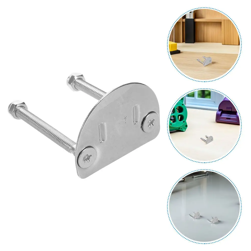 4Pcs Roller Skate Bracket Plates Double Row Stainless Steel Shock Absorbing Stable Quad Skate Hardware Repair Parts Silver