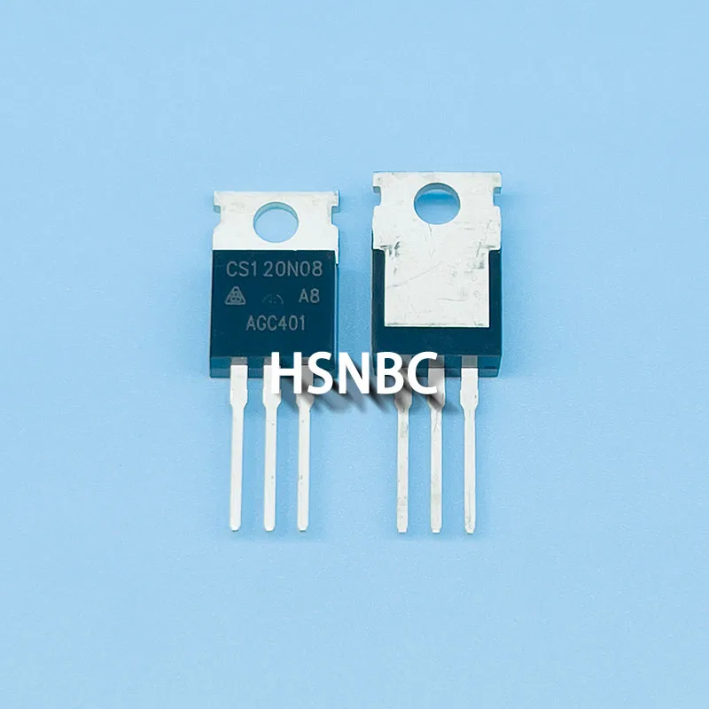 10 buah/lot CS120N08 transist120120n08 TO-220 120A 85V MOSFET silikon n-channel daya Transistor 100% asli baru