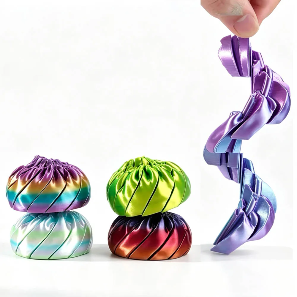 Creative 3D Printed Dumpling Stress Relief Desk Decoration Transformable Easter Egg Stress Relief Model Funny Gifts Board Game