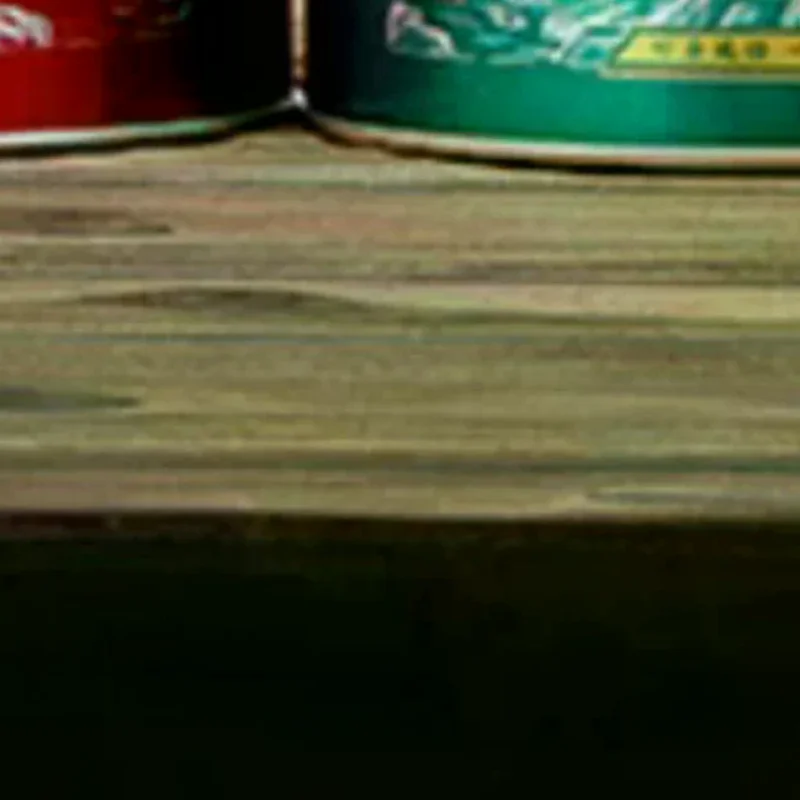 

Chinese Tinplate Tea Storage Jar Small Sealed Portable Storage Jar Tea Container Wrought Iron General Tea Jar Home Decoration