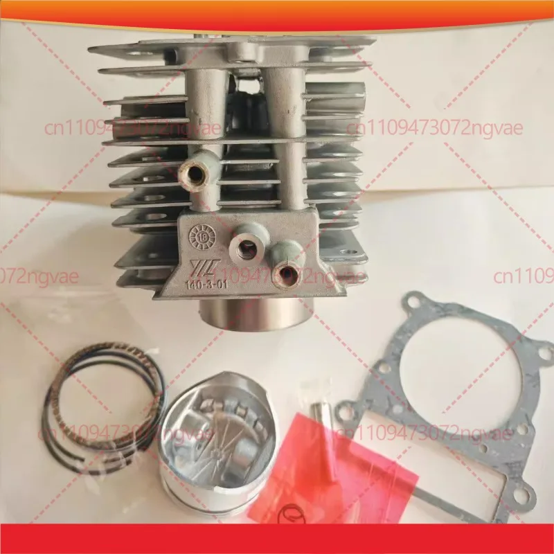 For lawn mower four-stroke 140-3 cylinder lawn mower 140 split cylinder head sleeve piston ring assembly