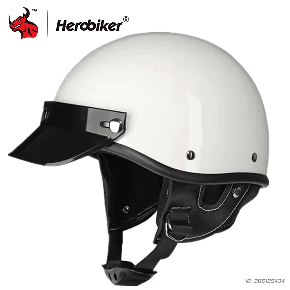 

Vintage Helmet Motorcycle Helmet ​Motorbike half helmet Cycling Goggles Four Seasons Riding Half Helmet Men Women Scooter Helmet