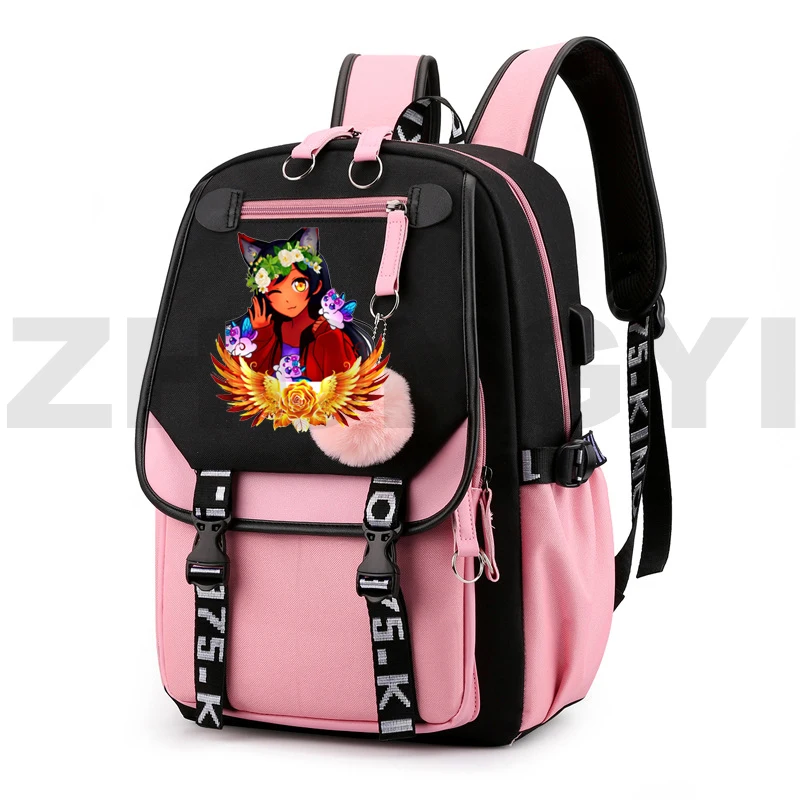 Fashion Cartoon Aphmau Merch Backpack Anime Schoolbag for Teenager Girl Backpack Softback As A Cat Bookbag Back Pack for Women