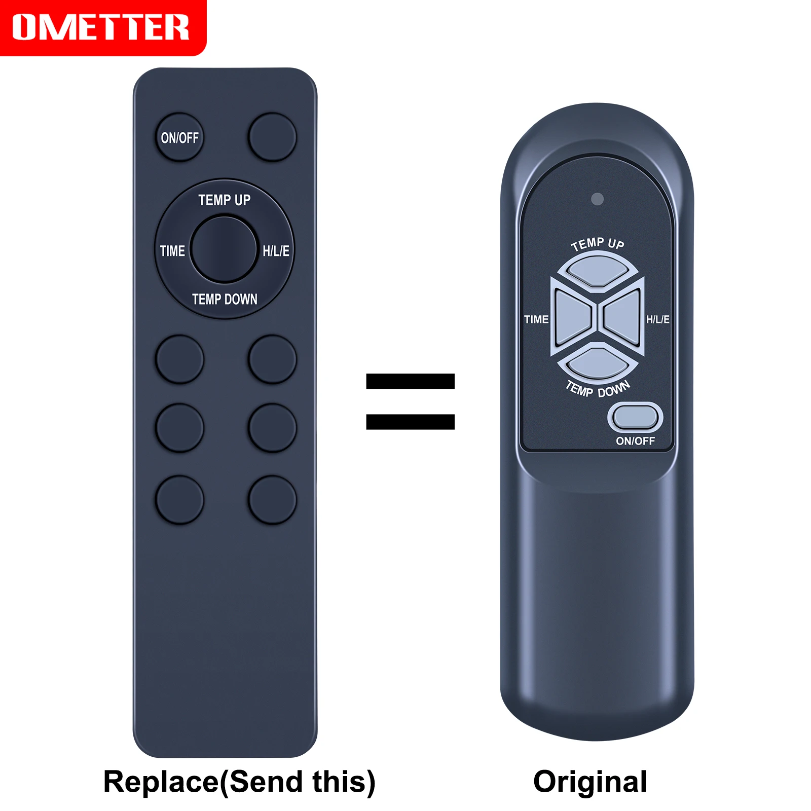 Новый портативный электрический ИК-кварцевый обогреватель для комнаты Lifesmart LS-4W1500-X LS-6DMIQH-X LS-8WIQH-LB-IN, сменный пульт дистанционного управления