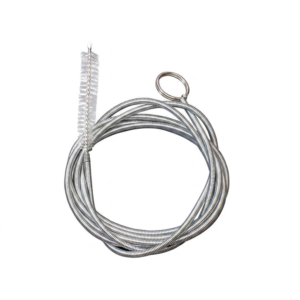 Drain Pipe Cleaner Stainless Steel Flexible Spring Tool Clog Remover for AC Air Conditioner Drain Line Cleaning Durable