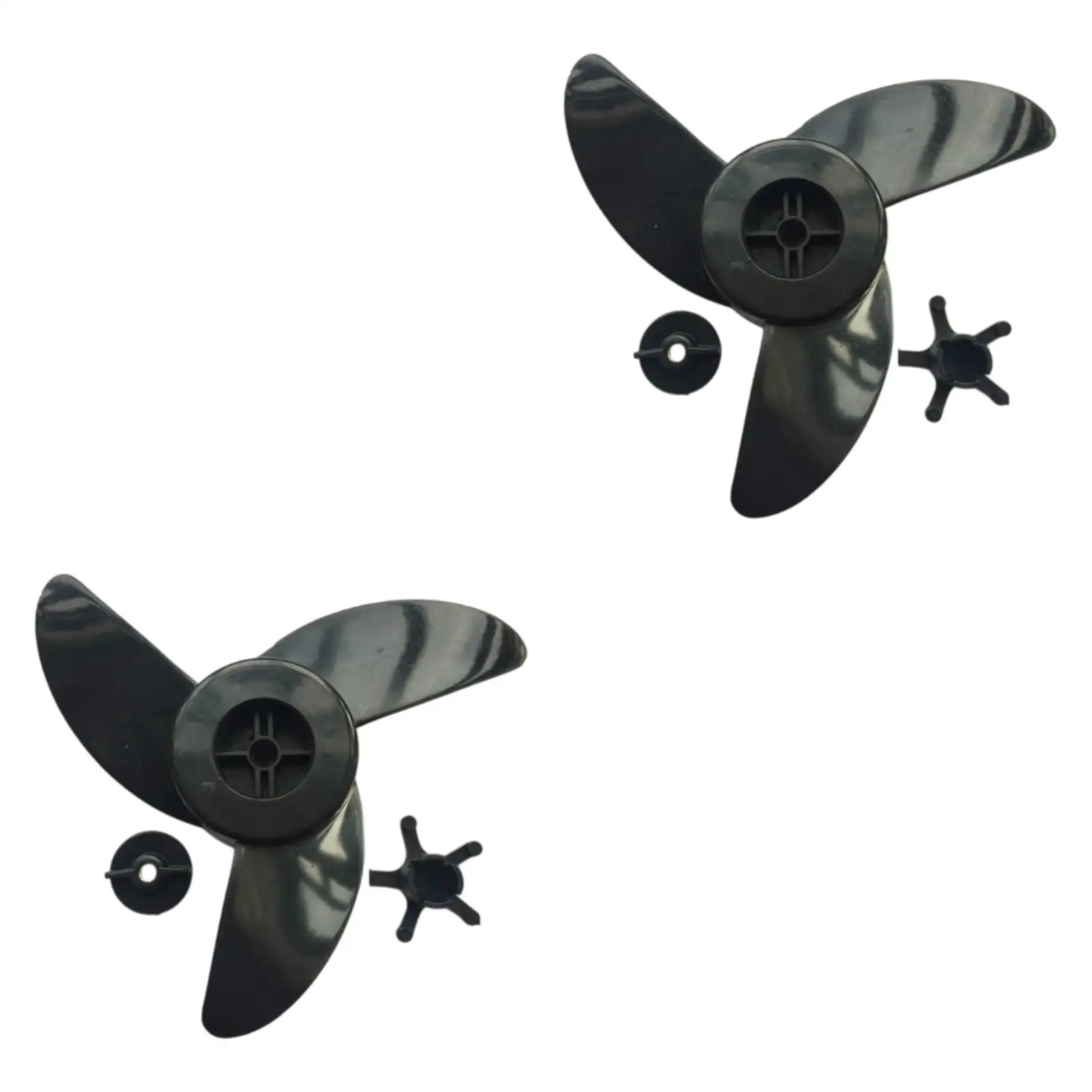 2x Boat Propellers Ship Outboard Propellers for Fishing Boats Speedboats