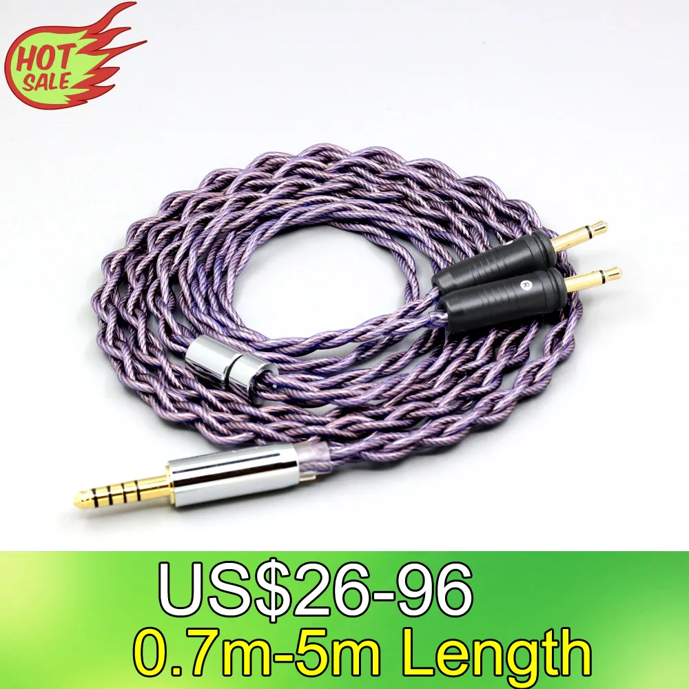 

Type2 1.8mm 140 cores litz 7N OCC Cable For Focal Clear Elear Elex Elegia Stellia Celestee Radiance LN008265