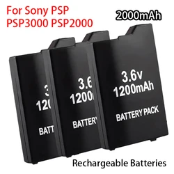 PSP-S110 3.6V Battery for Sony PSP Psp3000 Psp2000 2000 3000 3001 3004 Game Console Rechargeable Lithium Batteries Replacement