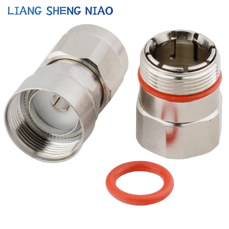 All copper 1/2 feeder 1/2 N-J feeder 50-12 feeder N Male connector N-J feeder N male antenna connector