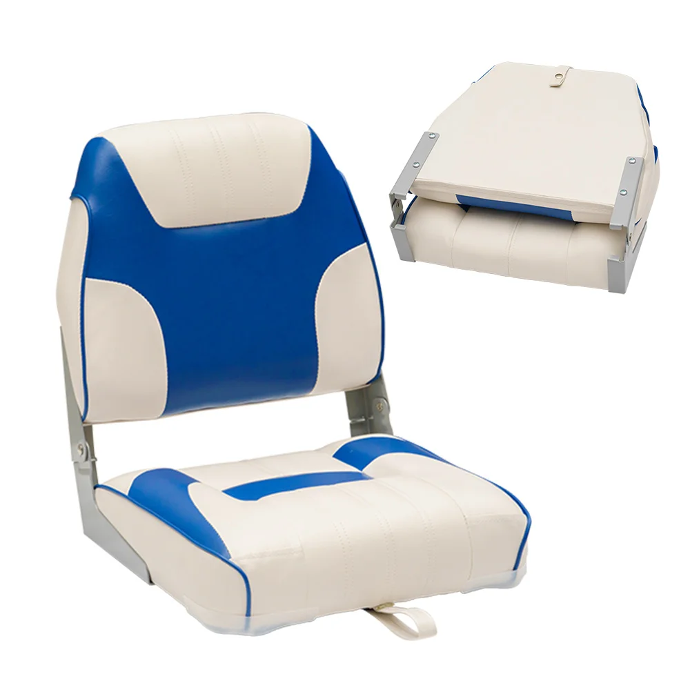 Wholesale Customized High Back Marine Deluxe Fold Down Comfortable Cushion Boat Seat For Sale