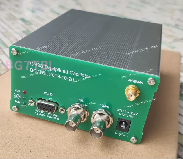 

GPS Disciplined Oscillator (GPSDO), 10MHz High Precision Output Frequency Reference and Clock Synchronization Module