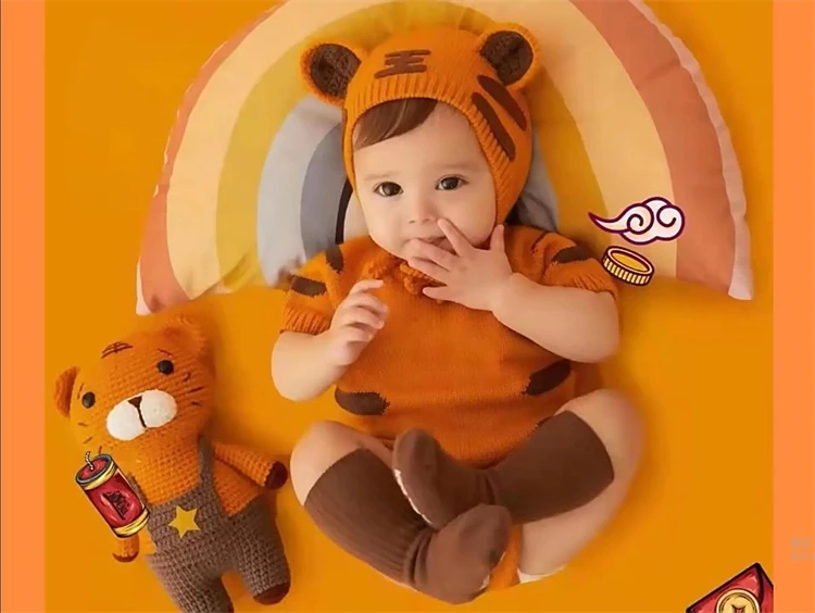 DELEY Pasgeboren Baby Haakwerk Knit Cartoon Lieveheersbeestje Kostuum Unisex Cap Outfit Fotografie Rekwisieten 0 6 Maanden DELEY Pasgeboren Baby Haakwerk Knit Cartoon Lieveheersbeestje Kostuum Unisex Cap Outfit Fotografie Rekwisieten 0 6 Maanden