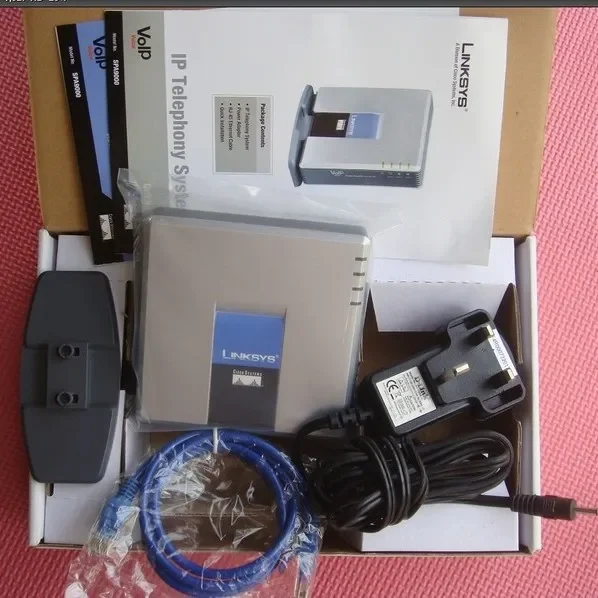 Linksys pap2-na pap2t voice gateway, supports SIP protocol