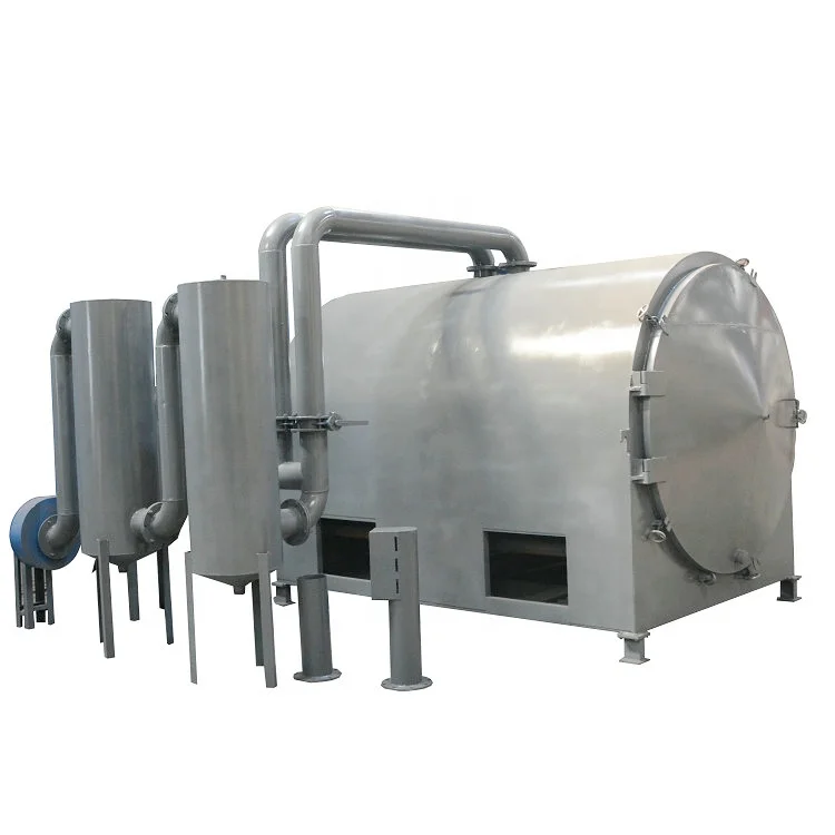 Smokeless Purification System Small Type Multifunctional Household Carbonization Furnace Wood Charcoal Making Machine