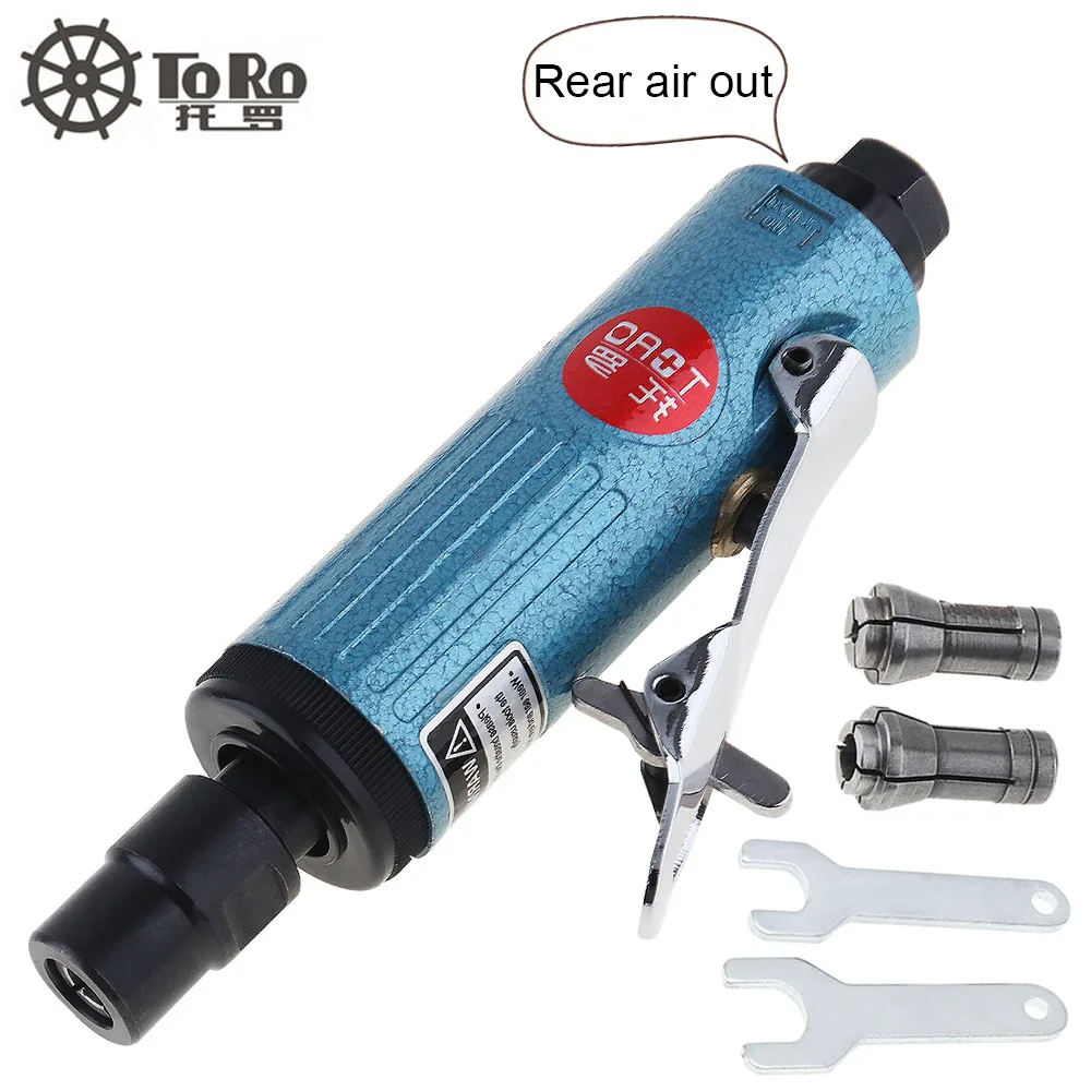 Electric Grinder 1/4Inch 25000rpm Pneumatic Tool Air Die Grinder Grinding Kit Polishing Engraving Tools Grinding Machine