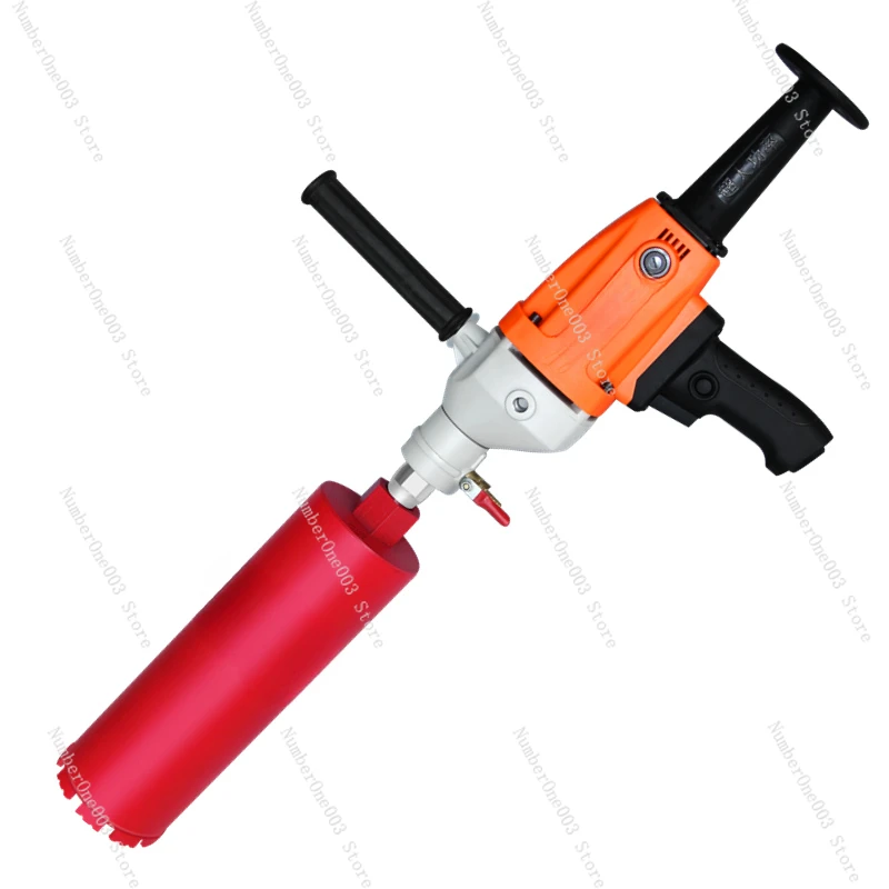 

Handheld Water Drill Hand-held Diamond Drilling Machine Engineering Drill Benchtop Water Drill with Safety Clutch
