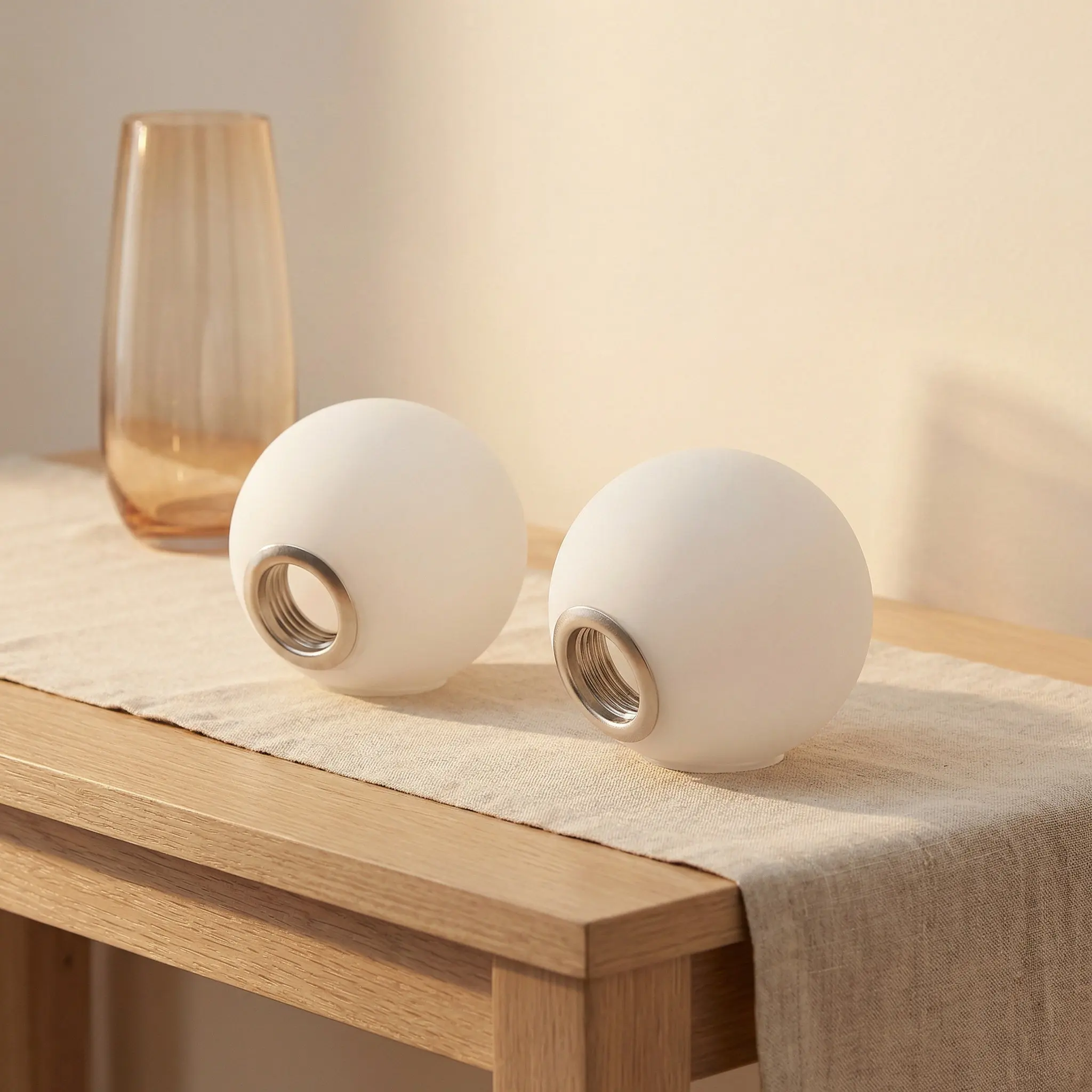 

2 шт. Современные круглые плафоны-шары из молочно-белого небьющегося стекла для подвесных светильников с цоколем G9, для декора гостиной и спальни