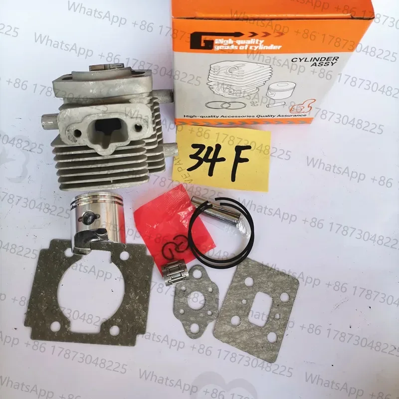 CG260 1E34F 34F 34mm cylinder piston ring set with gasket bearing for Brush cutter grass trimmer hedge trimmer