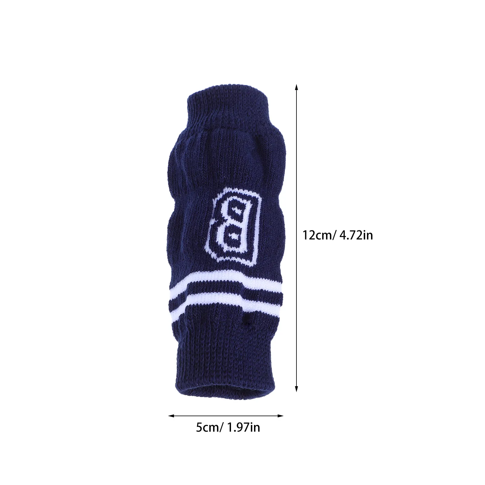 4pcs Knitted Dog Leg Warmers Pet Elbow Protector Soft Comfortable Dog Joint Sleeves Washable Pet Socks For Dogs view 6