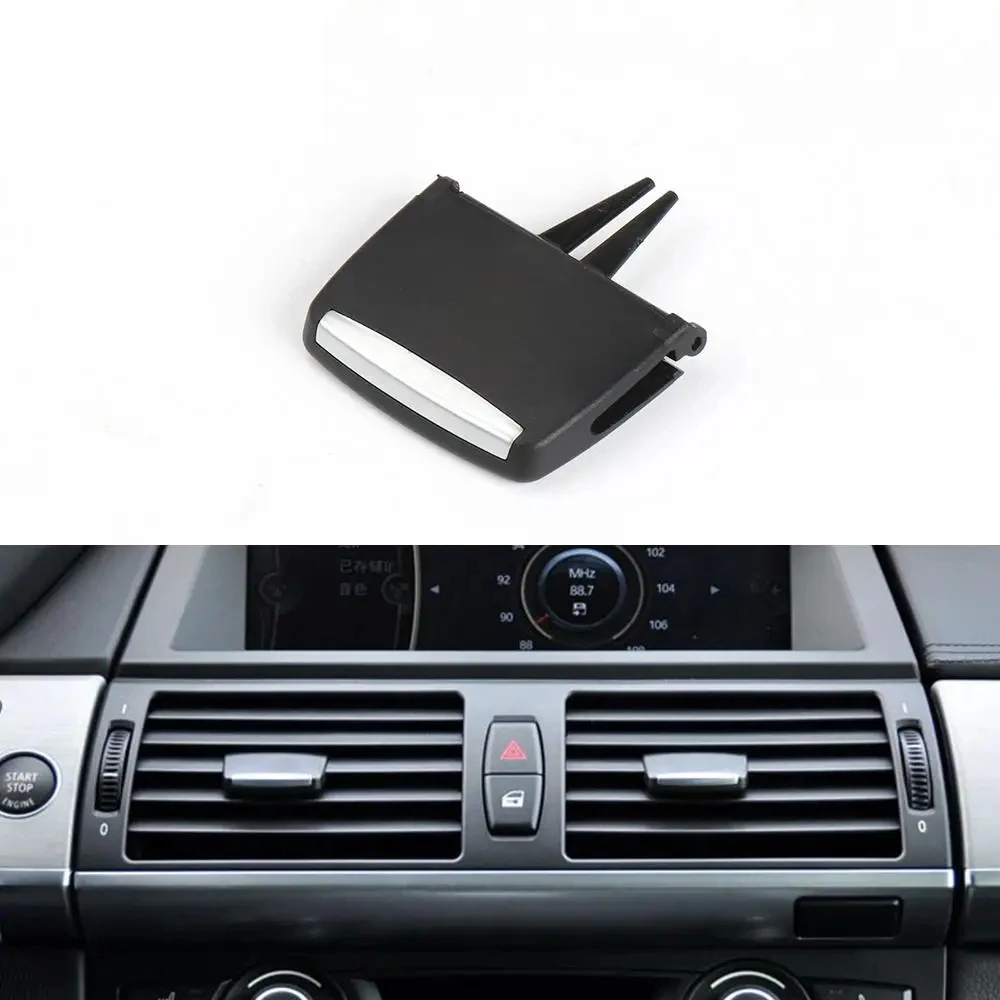 

For BMW X5 E70 X6 E71 E72 Car Interior Front Rear Center Fresh Air Conditioner AC Vent Grille Slider Tab Clip Repair Kit