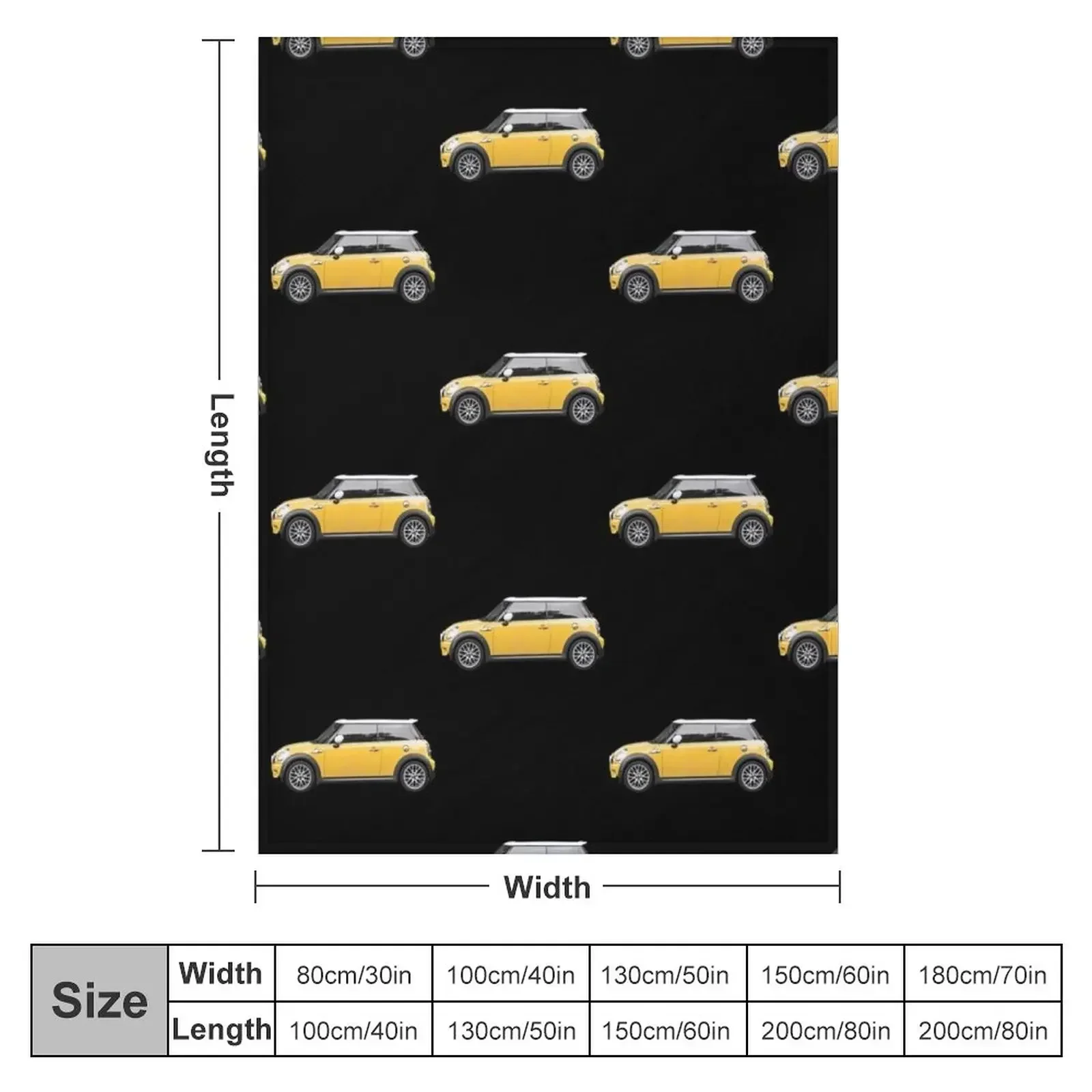 Mini cooper Throw Blanket For Baby Sofa Throw Thermal Quilt Blankets