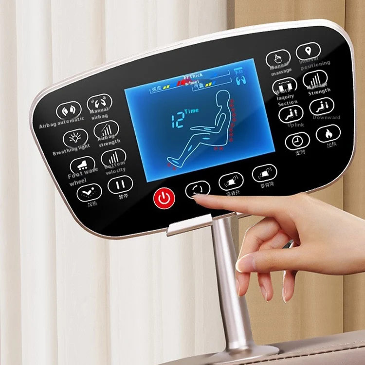 New Design 4d Sl Track Control Rocking Music Full Body Home Use zero Gravity Shiatsu Electric Luxury Incline Massage Chair