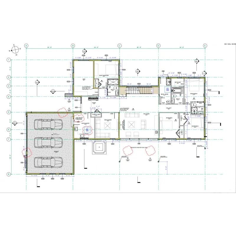 custom.Customized Postmodern Style 3D Rendering Graphic Design Waterproof Luxury Apartments Hotels Total Solution O