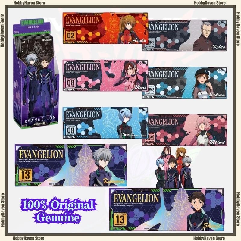 

In Stock Card Game Neon Genesis Evangelion New Theatrical Edition:Q Laser Ticket EVA Peripheral Ticket Stub Card Collection Gift