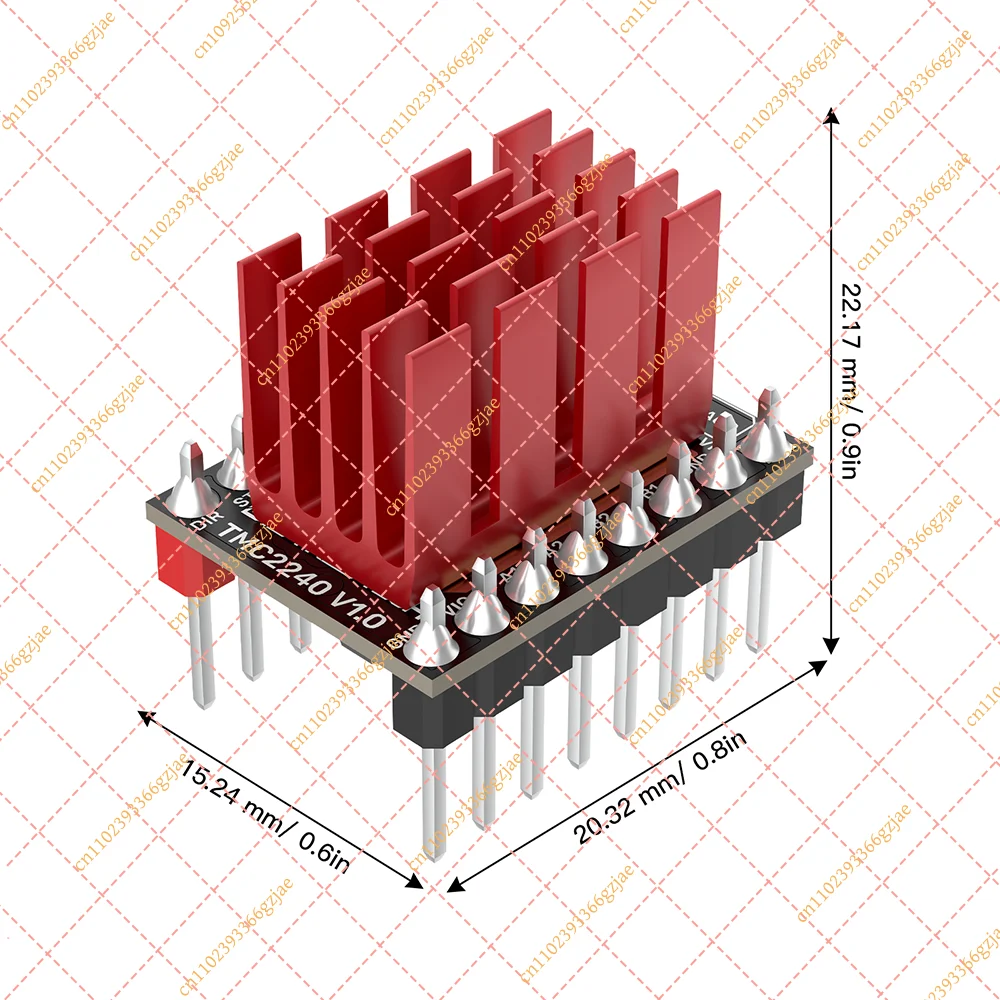 BIGTREETECH TMC2240 Stepper Motor Driver Module 3D Printer Parts SPI Mode 36V High-Speed VS TMC2209 TMC5160 For Octopus SKR 2 view 5