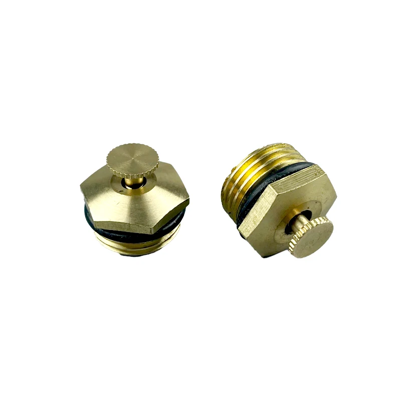Pure Copper 20mm Threaded Fan-Shaped Mist Sprinkler with Wide and Long Spray Radius 2 Pcs