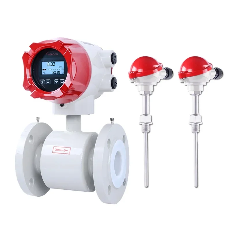 Electromagnetic heat meter, heating water central air conditioning cold heat