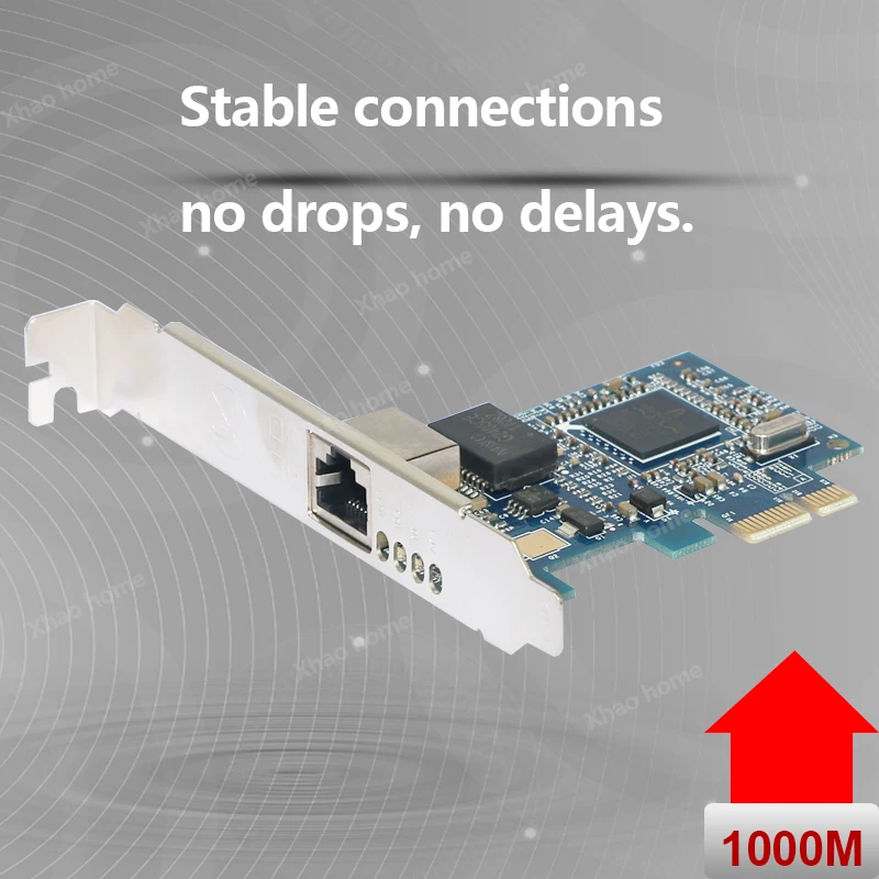 Untuk Broadcom BCM5721 Gigabit PCI-E X1 Kartu Jaringan untuk Server/Diskless - Dukungan Boot & Teaming PXE, Adaptor Ethernet 1000Mbps