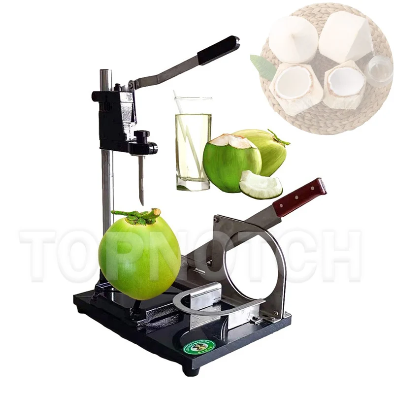 

Automatic Tender Fresh Yong Coconut Shelling Machine Peeler Coconut Drilling Machine