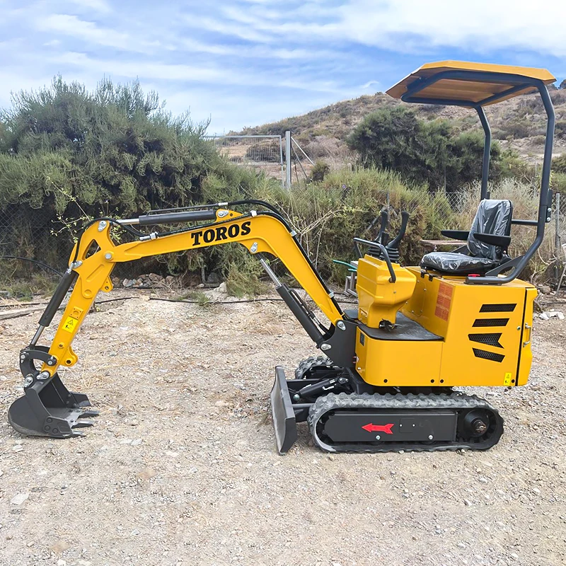 

Customized Crawler Digger Chinese Machine 1 ton mini excavator micro digger 1.2 ton small bagger for sale
