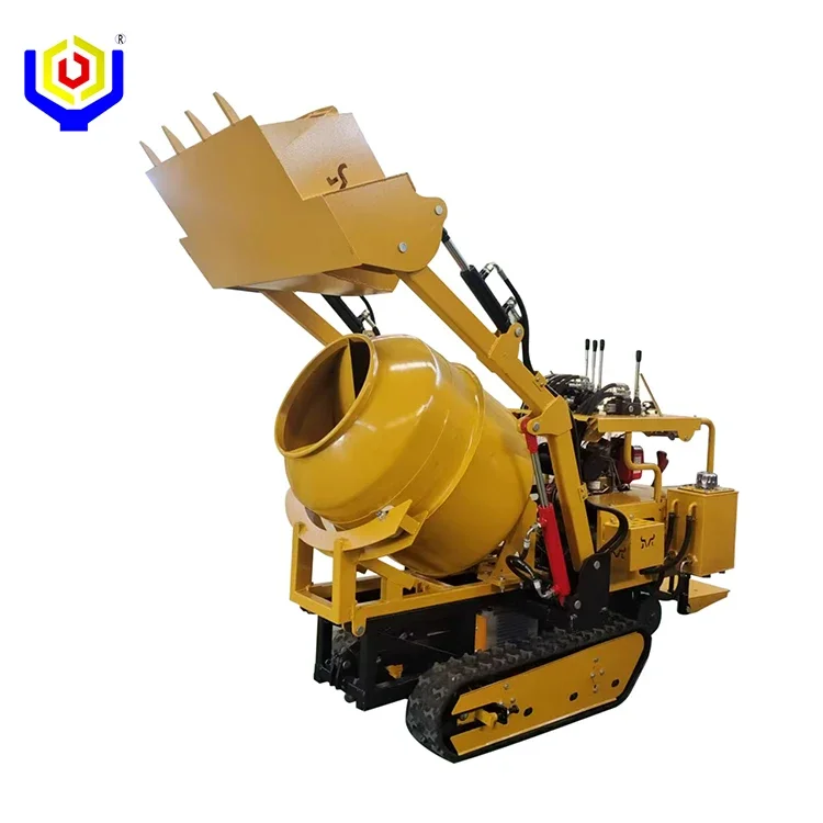 Factory Direct Sales Mini Cement Concrete Mixer 280L Multi-functional Small Concrete Mixer Machine for Small Industrial Use