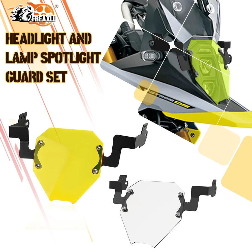 

2026 NEW For Suzuki V-Strom 800DE VStrom 800 DE 2023-2024-2025-2026 Motorcycle HeadLight Guard Protector Head Light Protection