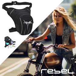 Dla Honda Rebel 300 Rebel 500 CMX Rebel300 Rebel500 motocykl wodoodporna typu Drop pas saszetka na nogę uda biodra pośladki wojskowe