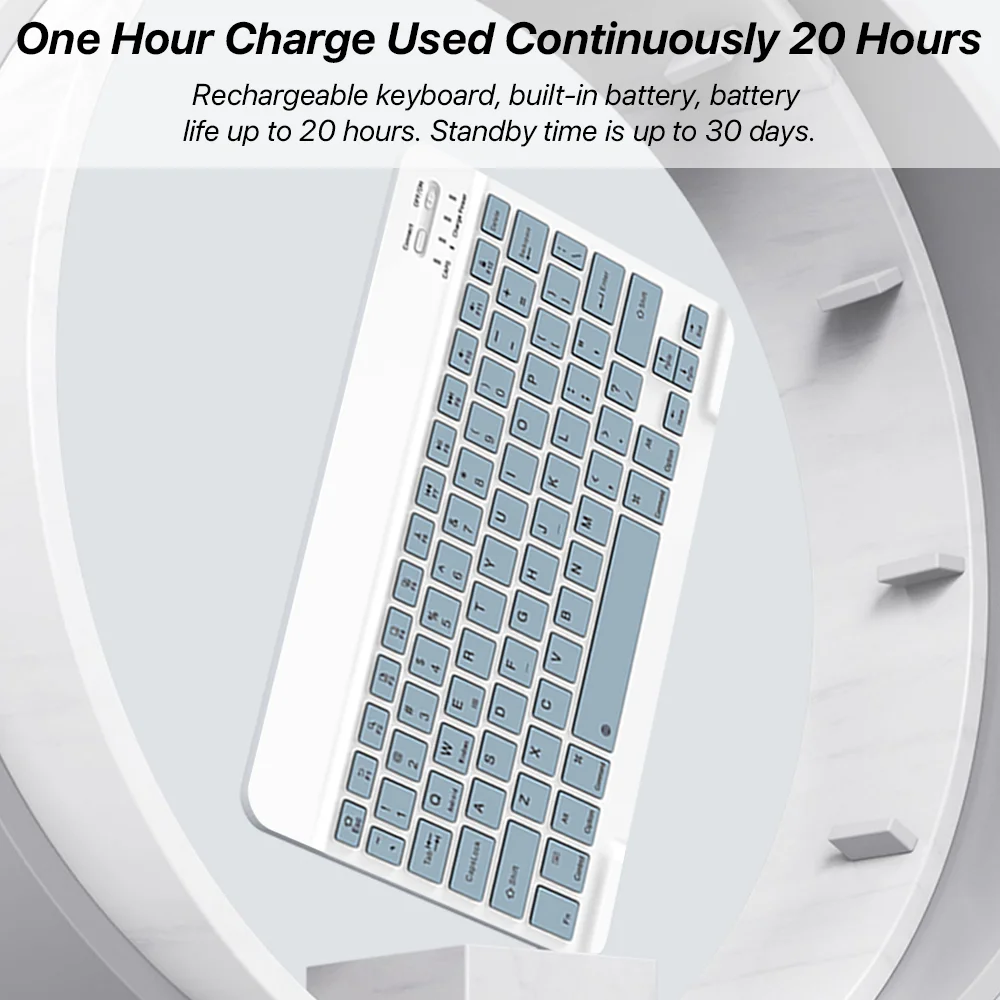 العربية لسامسونج غالاكسي تبويب A7 A8 S6 S7 S8 S9 الحال مع بلوتوث لوحة المفاتيح الماوس اكسسوارات S7 S8 S9 زائد 12.4 الغطاء الواقي #5