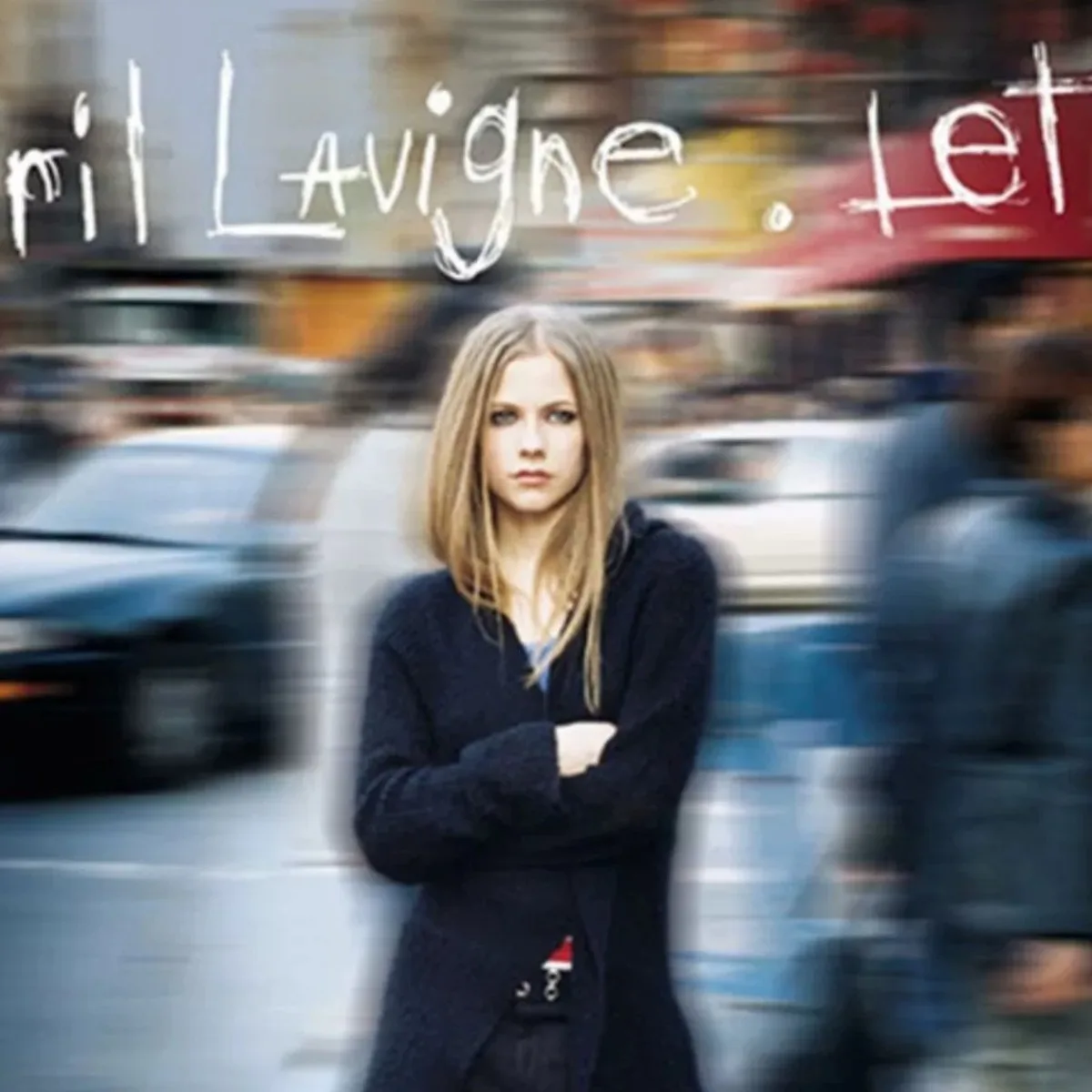 قرص مضغوط لألبوم Avril Lavigne "Let Go" - سجل موسيقى البوب الإنجليزي الأوروبي والأمريكي للمعجبين #2