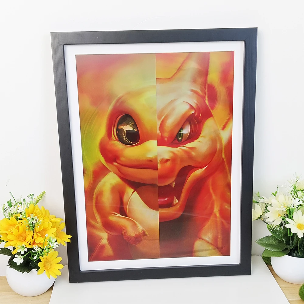 Poster Lenticular 3D Anime Pok - 3D Printing Card ulasan dan harga