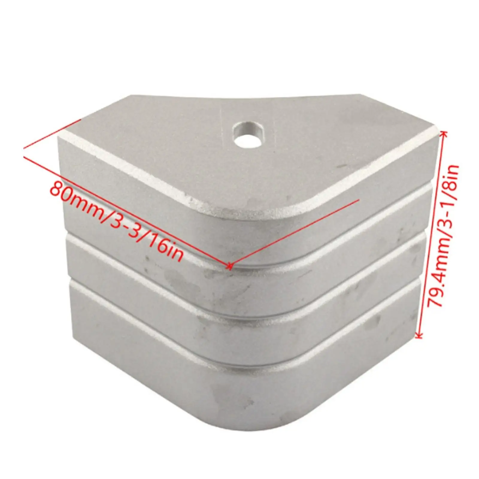 أغطية زاوية عائمة من الألومنيوم سهلة التركيب لحماية سطح السفينة من الملحقات البحرية لقاعدة القوارب #6